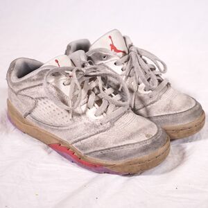 Jordan 5 Retro Low Peanut Butter Jelly PS Size 1Y RARE Youth Kids Shoes